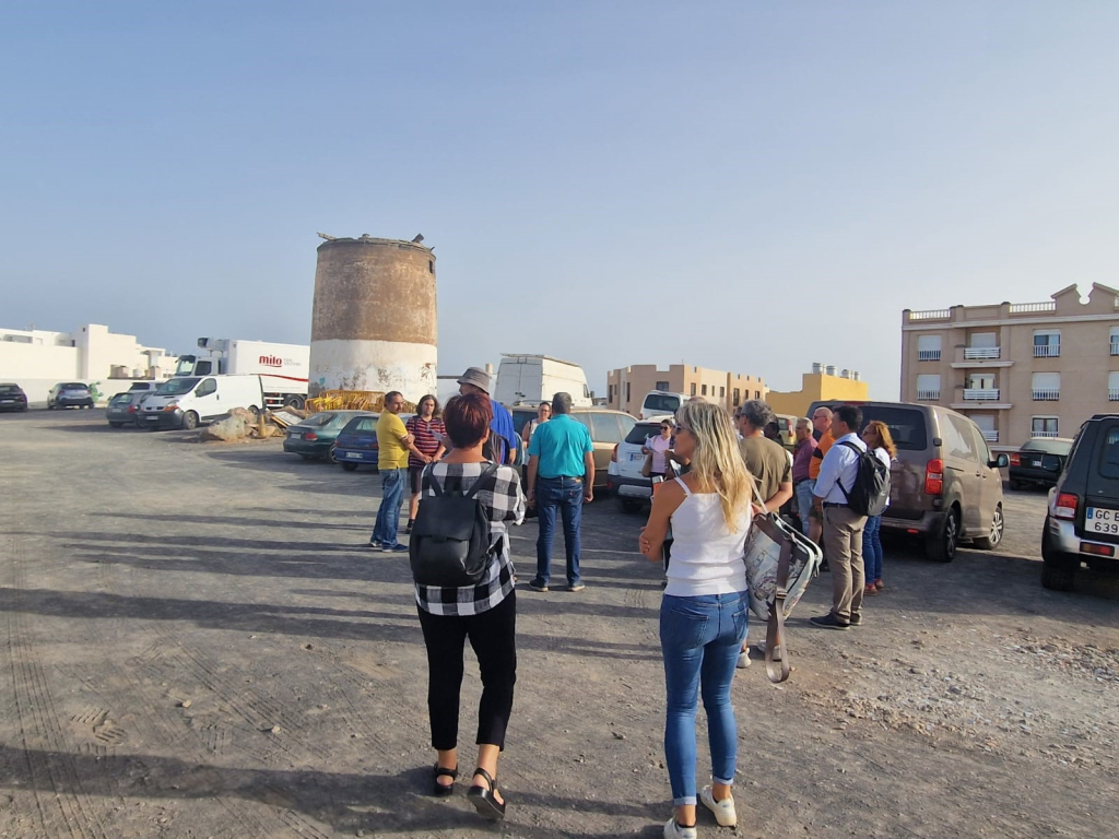 La Reserva de la Biosfera de Lanzarote traslada al Colegio de Arquitectos las conclusiones del proceso participativo del parque de Cabo Pedro 