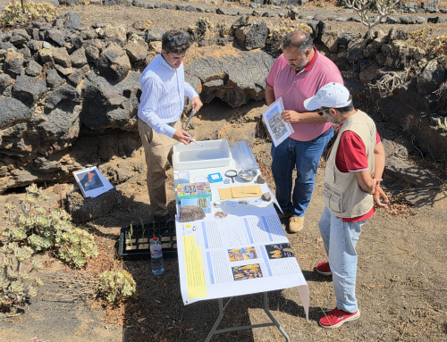 El equipo de la Reserva de la Biosfera visita las fincas que acogen proyectos subvencionados por la entidad