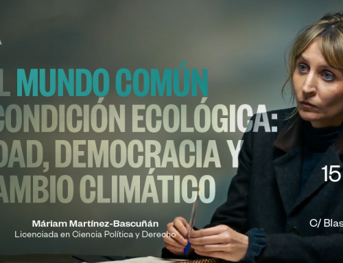 La politóloga Máriam Martínez-Bascuñán interviene en el ciclo Hablemos de la Biosfera